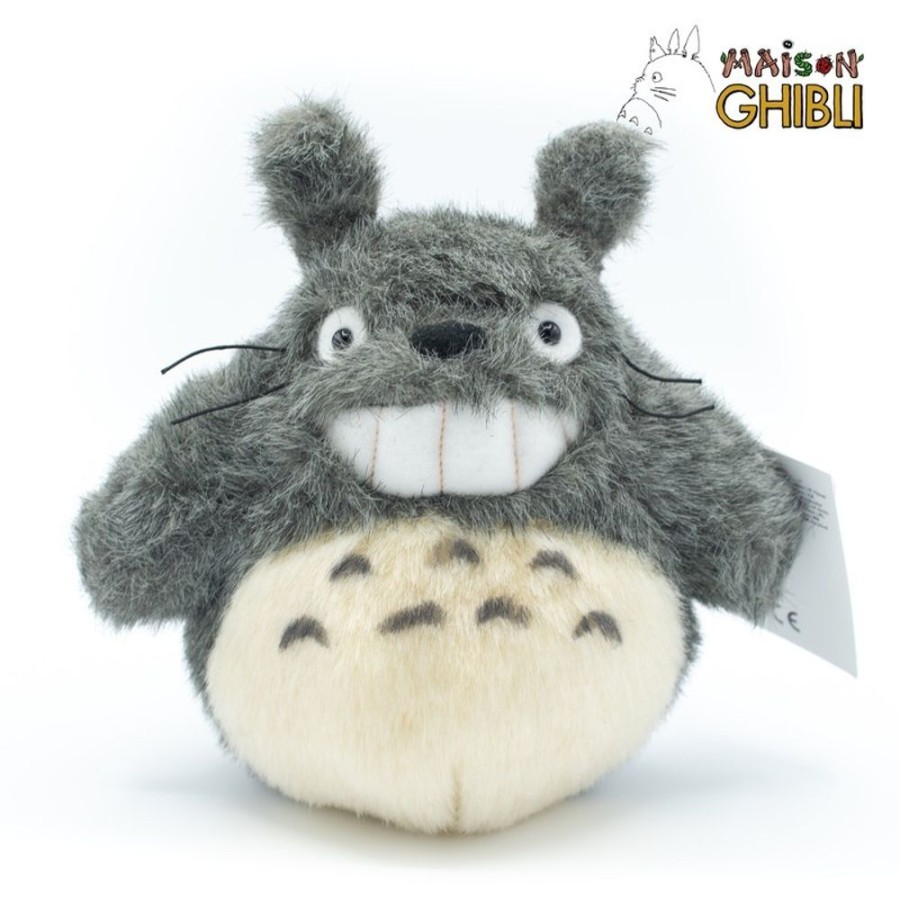 Classic Plush | Maison Ghibli Totoro Backpack Clip Grey - My Neighbor Totoro