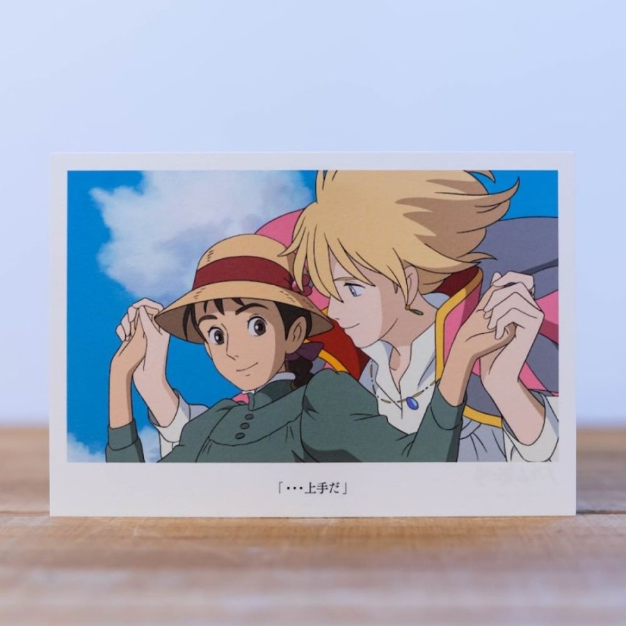 Postcards And Letter Papers | Maison Ghibli Postcard Howl & Sophie - Howl'S Moving Castle