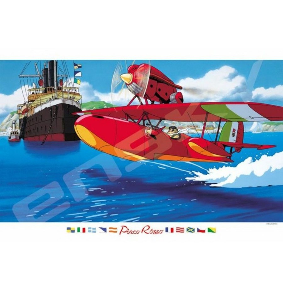 Jigsaw Puzzle | Maison Ghibli Puzzle 1000P Savoia In The Sky - Porco Rosso