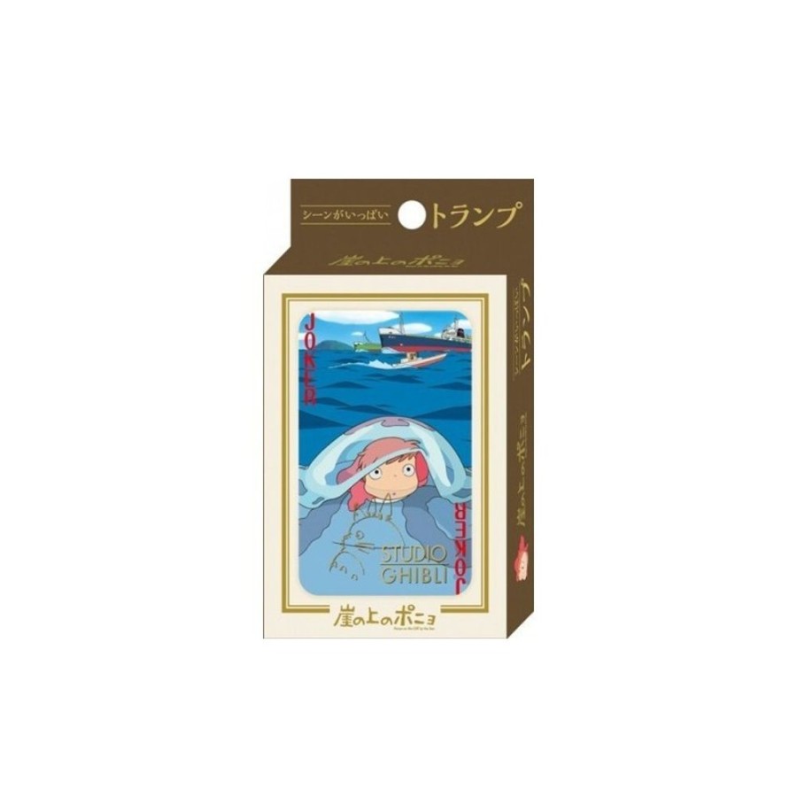 Playing Cards | Maison Ghibli Movie Scenes Playing Cards - Ponyo On The Cliff