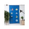 Wall Decoration | Maison Ghibli Japanese Curtain Kichijo Blue - Spirited Away