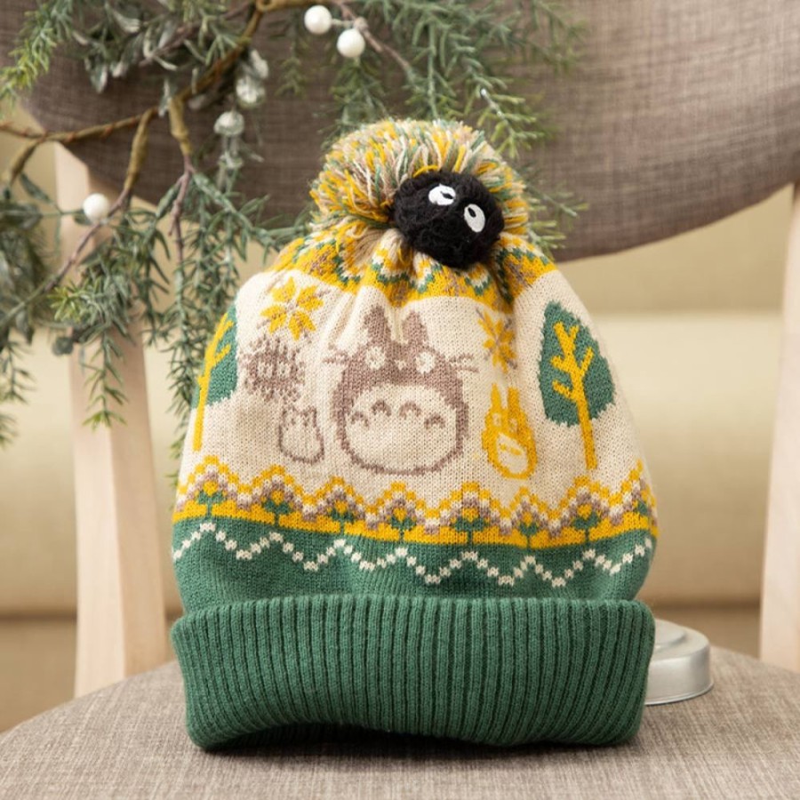 Outfits | Maison Ghibli Pom Pom Beanie Totoro & Soot Sprites - My Neighbor Totoro