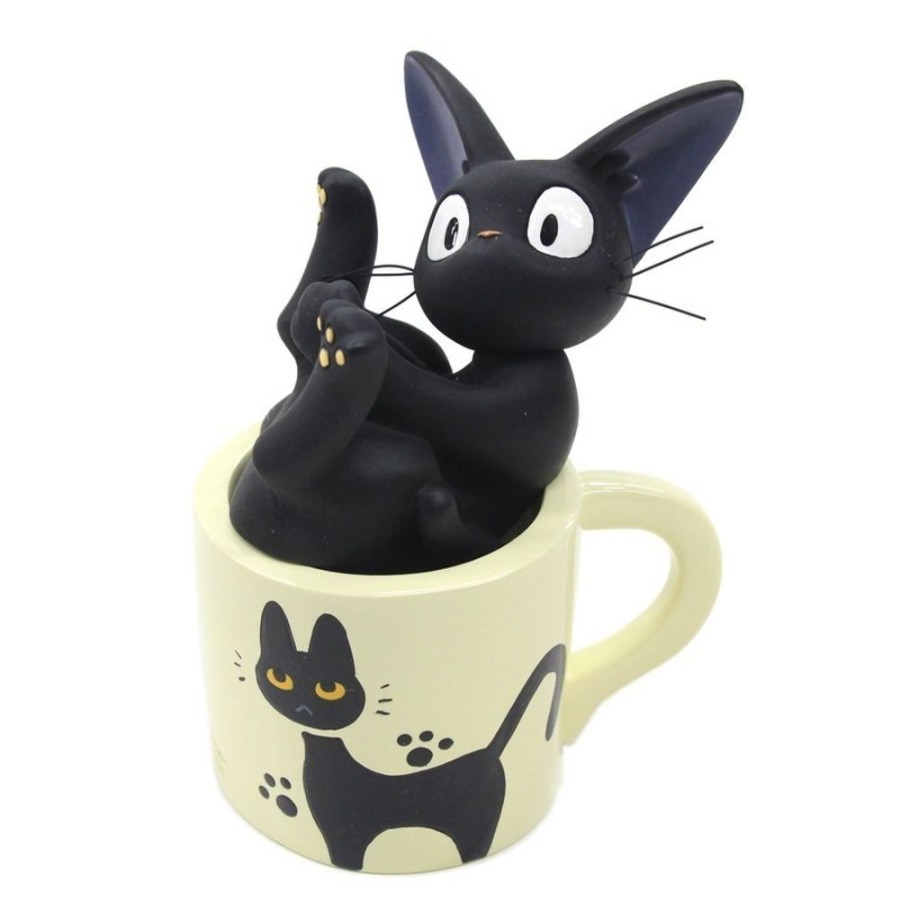 Decoration | Maison Ghibli Single Vase Jiji Flower Play - Kiki'S Delivery Service