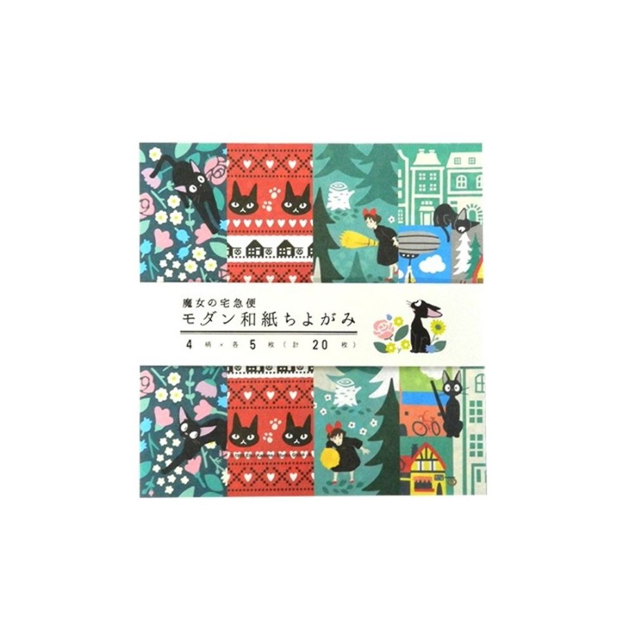 Postcards And Letter Papers | Maison Ghibli Chiyogami Paper - Kiki'S Delivery Service