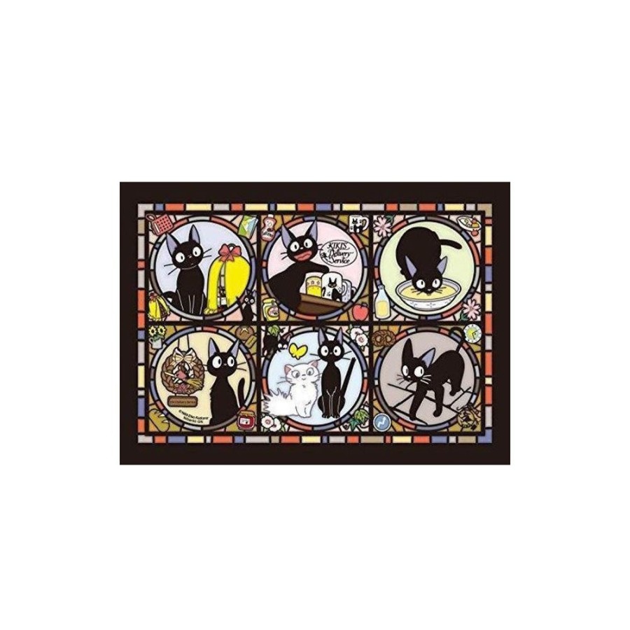 Jigsaw Puzzle | Maison Ghibli Stained Glass Puzzle 208P Jiji'S Everyday - Kiki'S Delivery Service