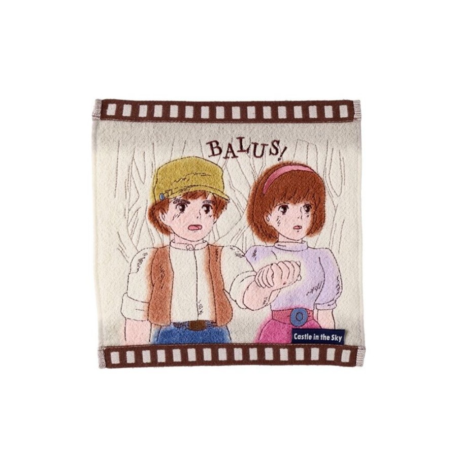 Household Linen | Maison Ghibli Mini Towel Celluloid Sheeta & Pazu - Castle In The Sky