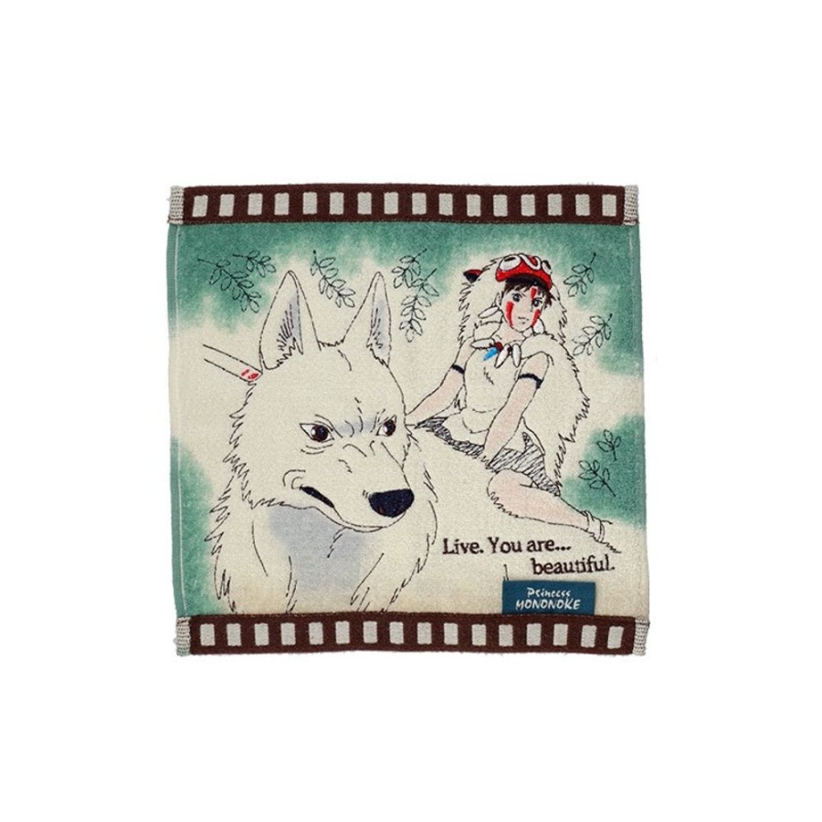 Household Linen | Maison Ghibli Mini Towel Celluloid San - Princess Mononoke