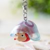 Keychains | Maison Ghibli 3D Keychains Ponyo And Jellyfish - Ponyo By The Cliff