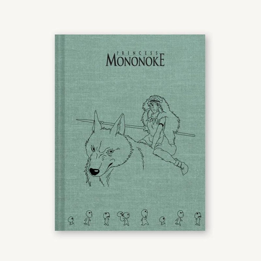 Notebooks And Notepads | Maison Ghibli San Cloth Sketchbook - Princess Mononoke