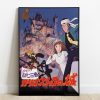 Wall Decoration | Maison Ghibli Wood Panel 02 - Lupin Classic Poster - Castle Of Cagliostro