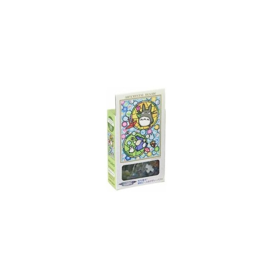 Jigsaw Puzzle | Maison Ghibli Stained Glass Puzzle 126P Glass Pearls - My Neighbor Totoro