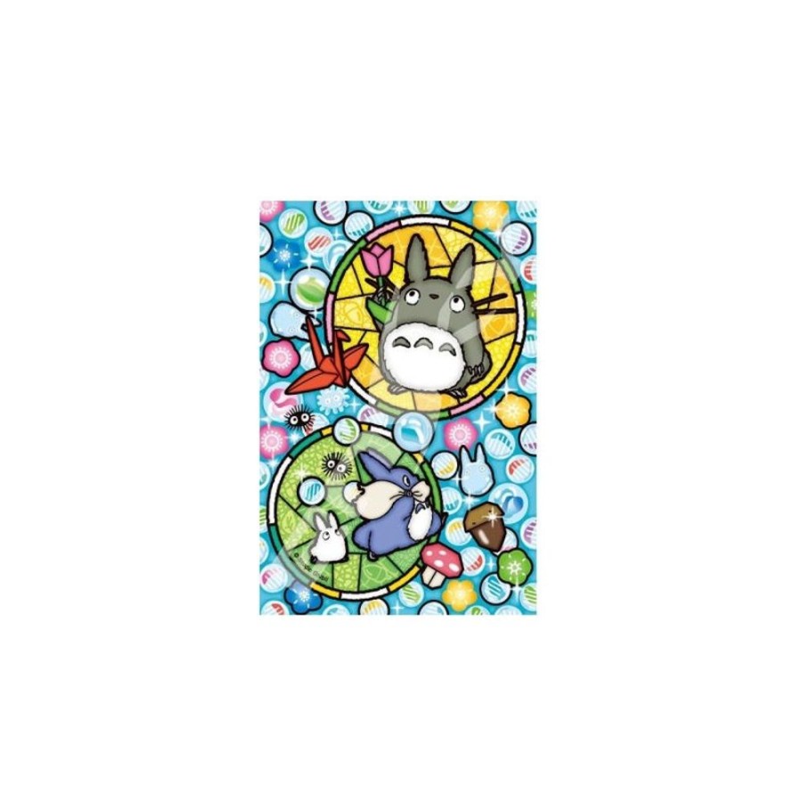 Jigsaw Puzzle | Maison Ghibli Stained Glass Puzzle 126P Glass Pearls - My Neighbor Totoro