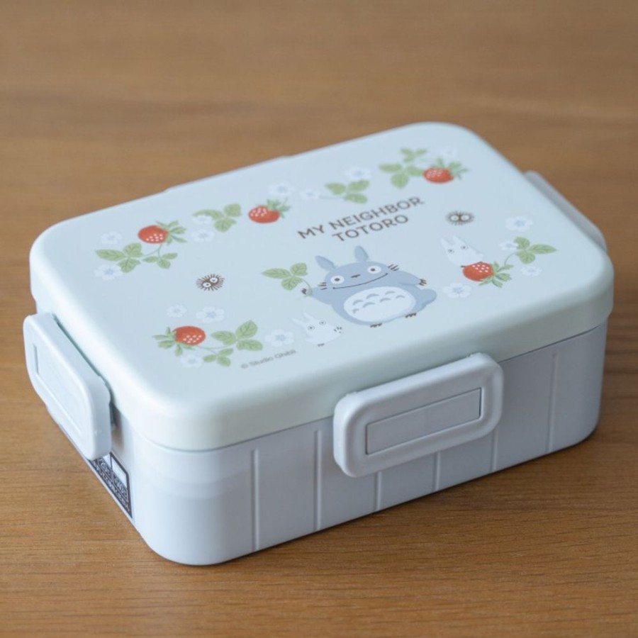 Kitchenware | Maison Ghibli Lunch Box 4 Locks 650Ml Rasberry Collection - My Neighbor Totoro