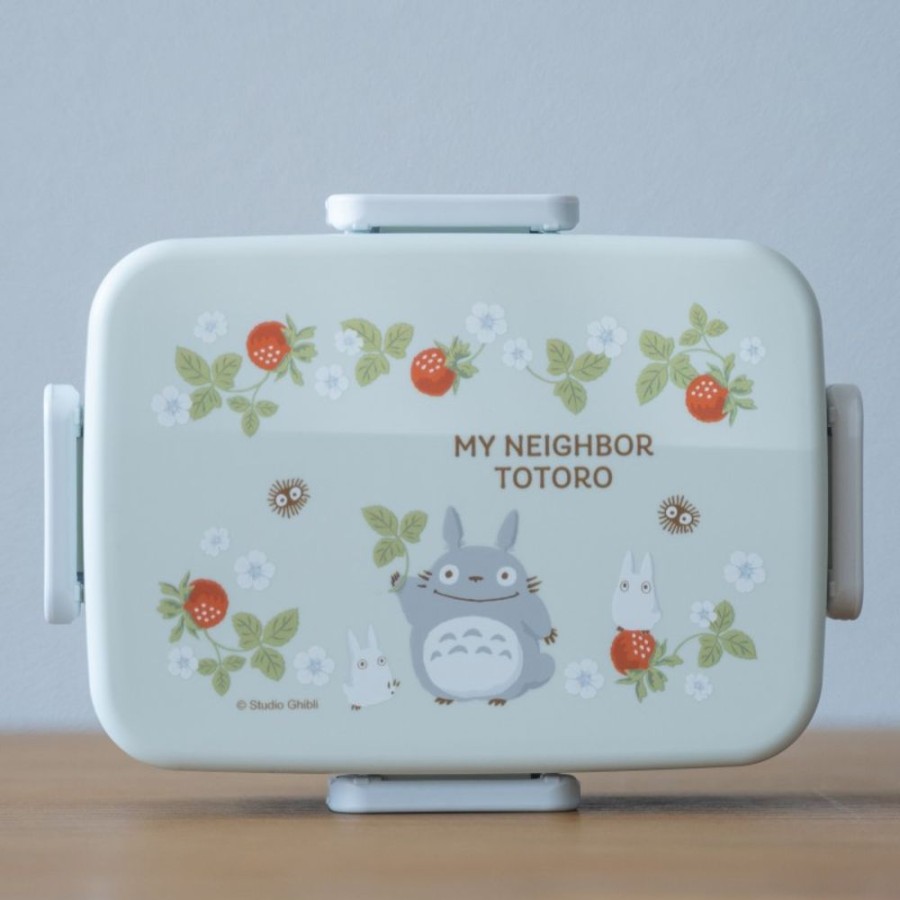 Kitchenware | Maison Ghibli Lunch Box 4 Locks 650Ml Rasberry Collection - My Neighbor Totoro