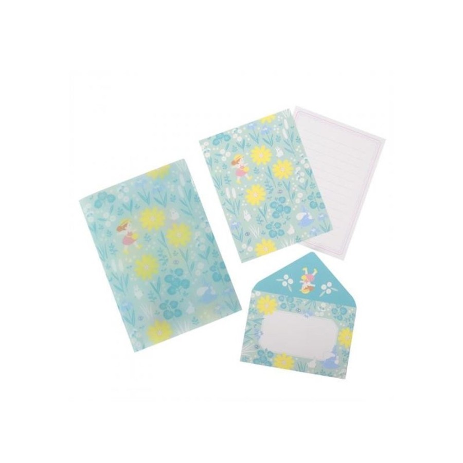 Postcards And Letter Papers | Maison Ghibli Clear Folder & Letter Set Buttercup - My Neighbor Totoro