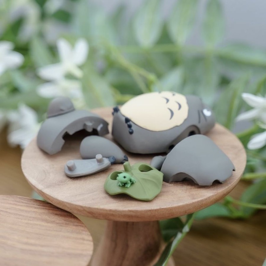 Jigsaw Puzzle | Maison Ghibli Kumukumu 3D Puzzle Big Totoro With Leaf - My Neighbor Totoro