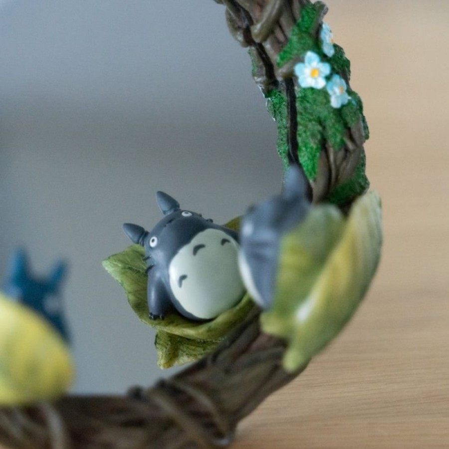 Decoration | Maison Ghibli Mirror Flowers Garland Totoro - My Neighbor Totoro