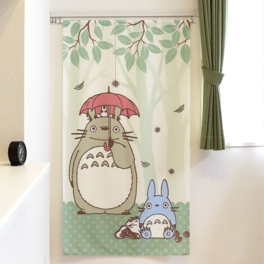 Wall Decoration | Maison Ghibli Japanese Curtain Totoro Umbrella - My Neighbor Totoro