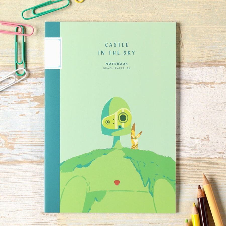 Notebooks And Notepads | Maison Ghibli Notebook B6 Robot - Castle In The Sky