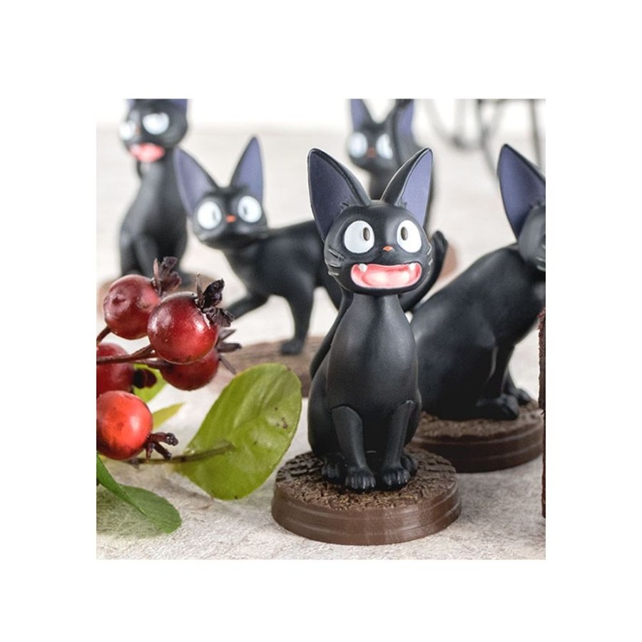 Figurines | Maison Ghibli Collection Jiji Assorted 6 Figurines - Kiki'S Delivery Service