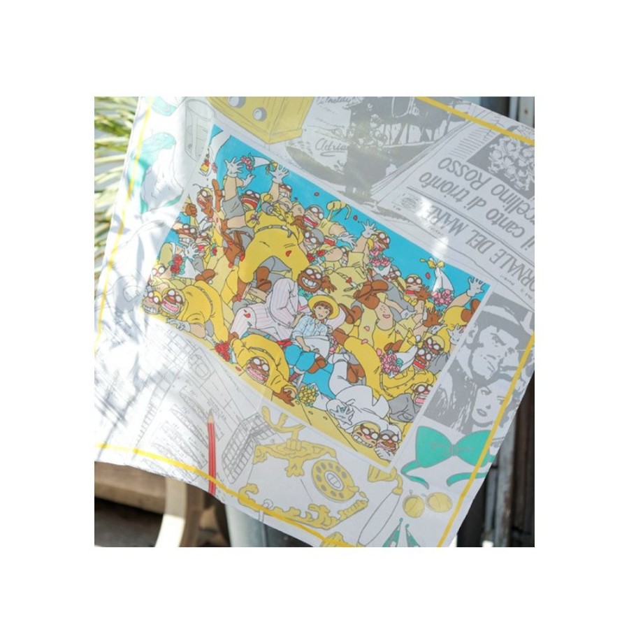 Outfits | Maison Ghibli Handkerchief Souvenir Photo 53X53Cm - Porco Rosso