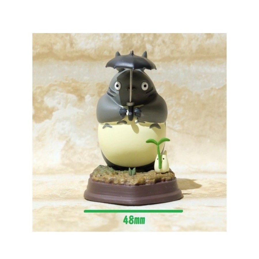 Statues | Maison Ghibli Statue Collection Stop Motion Totoro Grey Dondoko Pose 4 - My Neighbor Totoro