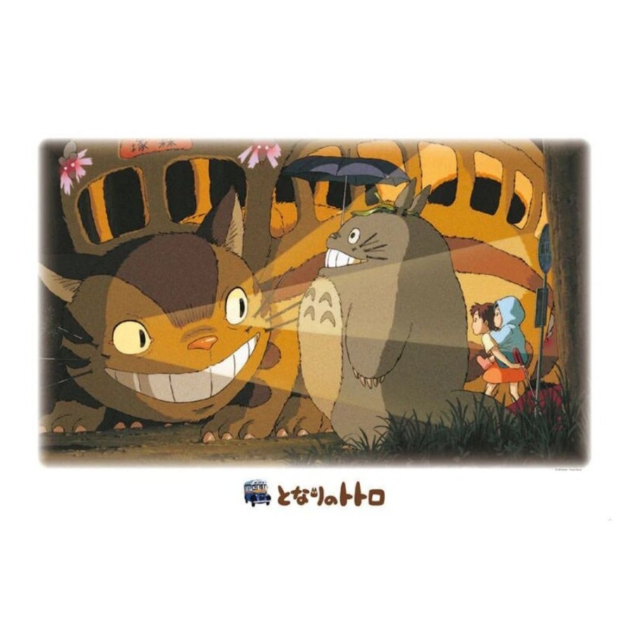 Jigsaw Puzzle | Maison Ghibli Puzzle 1000P Catbus In The Night - My Neighbor Totoro