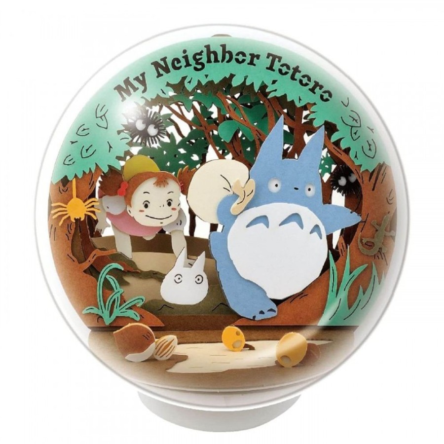 Arts And Crafts | Maison Ghibli Paper Theater Ball Secret Tunnel - My Neighbor Totoro