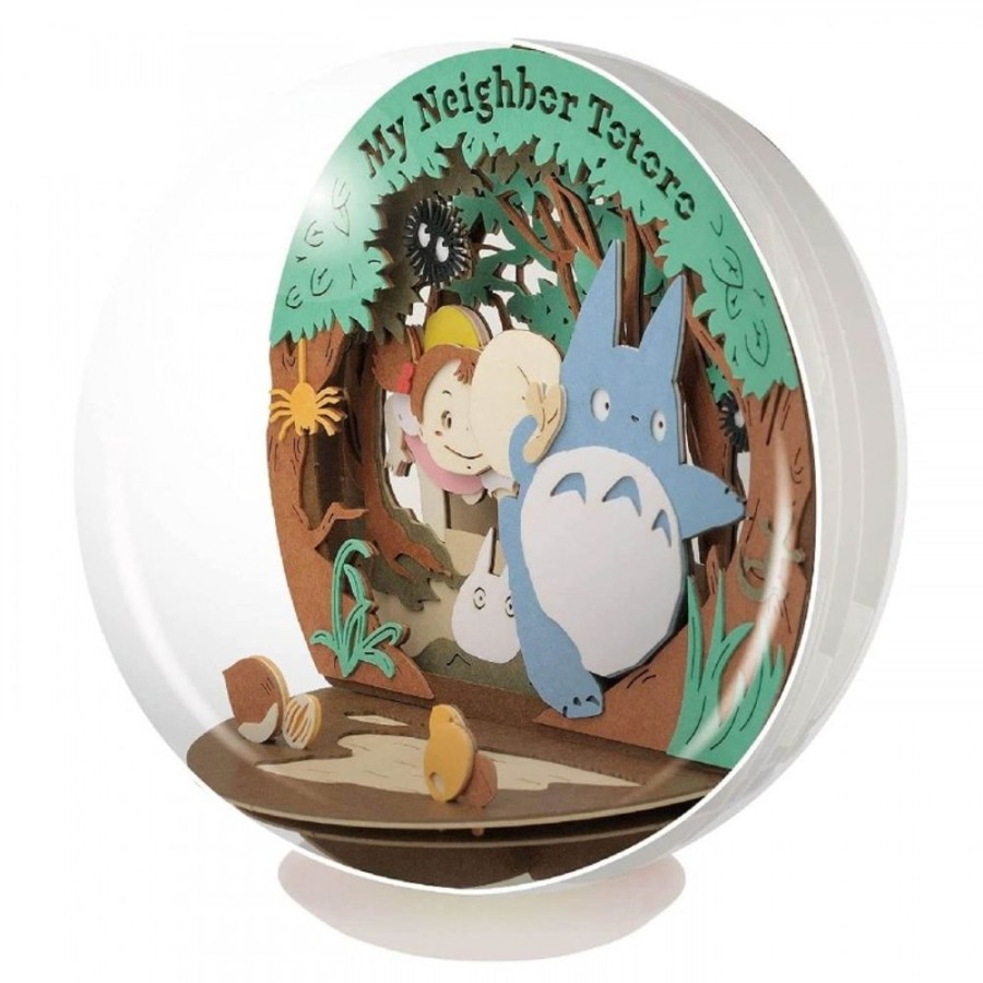 Arts And Crafts | Maison Ghibli Paper Theater Ball Secret Tunnel - My Neighbor Totoro