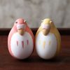 Toys | Maison Ghibli Two Pack Roly-Poly Figurines Red & Yellow Parakeet - The Boy And The