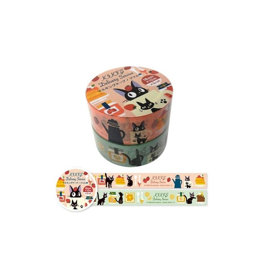 Small Equipment | Maison Ghibli Masking Tape Set Kiki Jam Pattern - Kiki'S Delivery Service