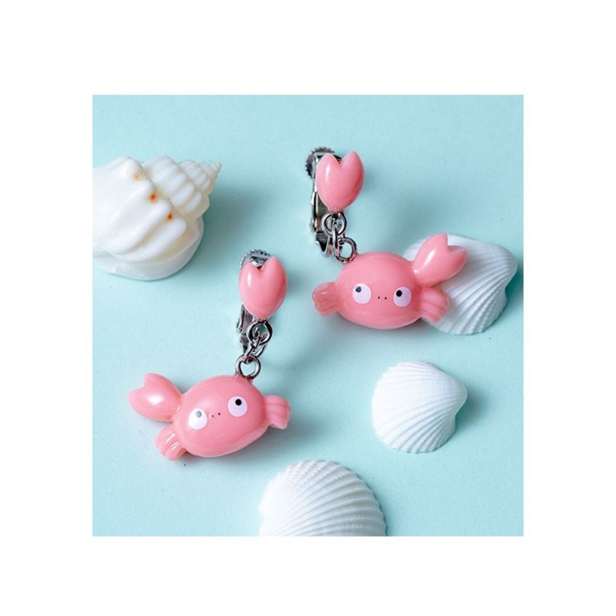 Jewellery | Maison Ghibli Mei Crab Clipped Earrings - My Neighbor Totoro