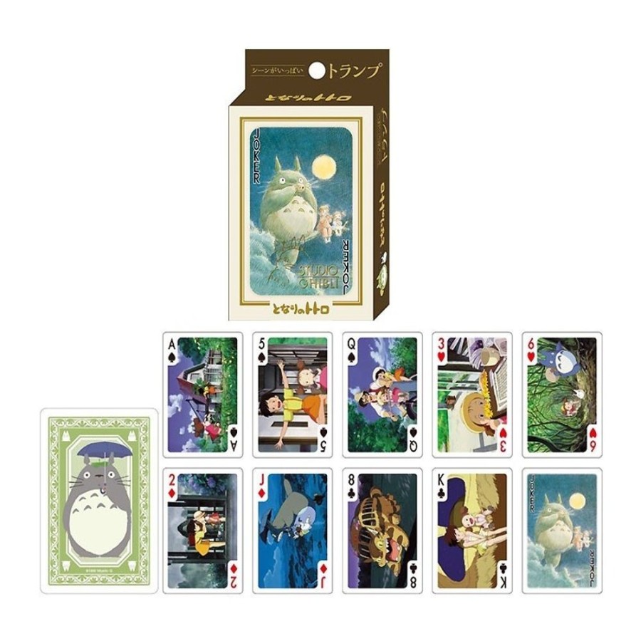 Playing Cards | Maison Ghibli Movie Scenes Playing Cards - My Neighbor Totoro