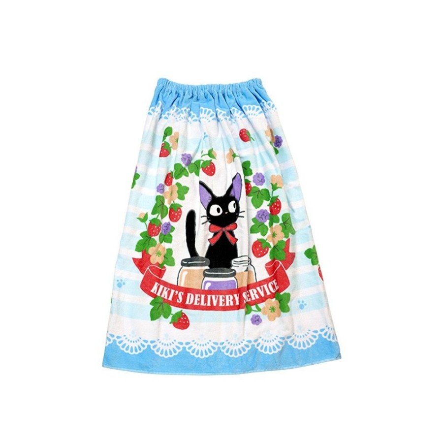 Household Linen | Maison Ghibli Beach Towel Strawberries 80 X 110 Cm - Kiki'S Delivery Service