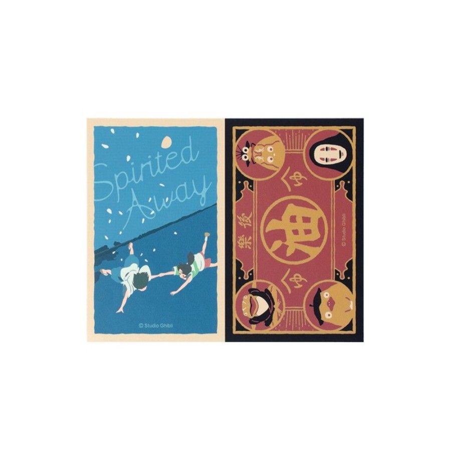 Small Equipment | Maison Ghibli Retro Stickers Chihiro And Haku & Aburaya - Spirited Away