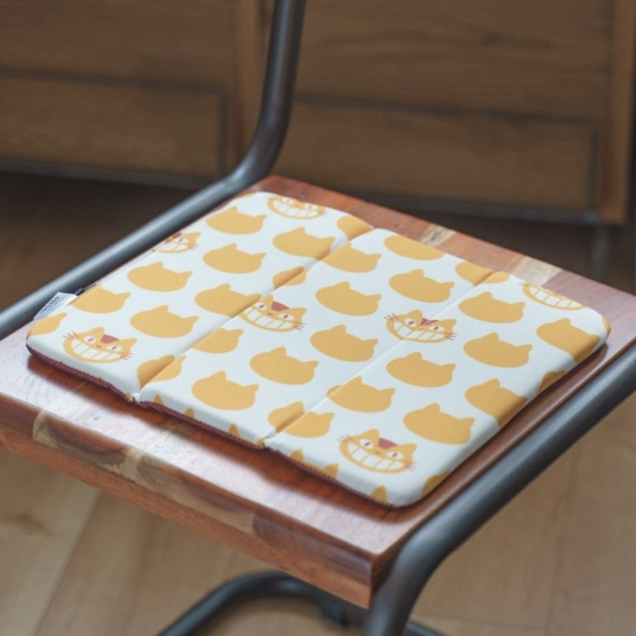 Furniture | Maison Ghibli Seat Cushion Catbus Silhouette - My Neighbor Totoro