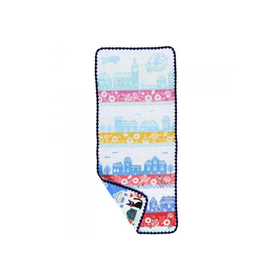 Household Linen | Maison Ghibli Towel Streets Of Paris 34X80 Cm - Kiki'S Delivery Service