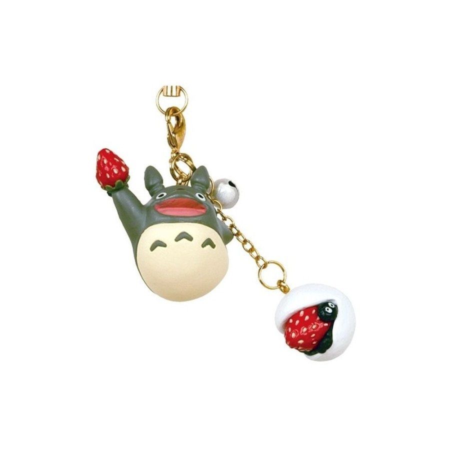 Straps | Maison Ghibli Strap Japanese Sweet Serie Strawberry Rice Cake - My Neighbor Totoro