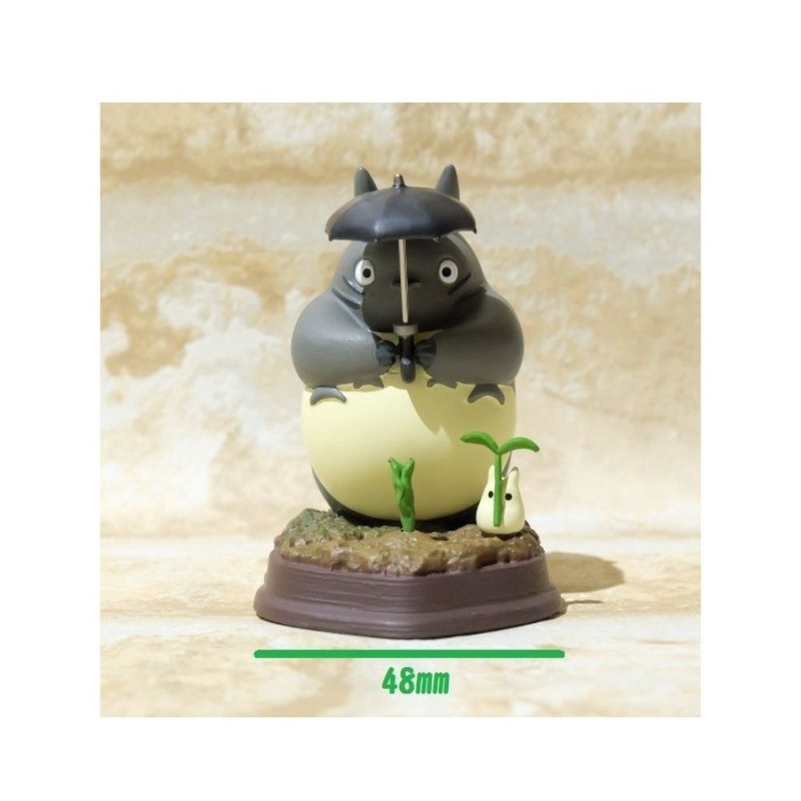 Statues | Maison Ghibli Statue Collection Stop Motion Totoro Grey Dondoko Pose 5 - My Neighbor Totoro