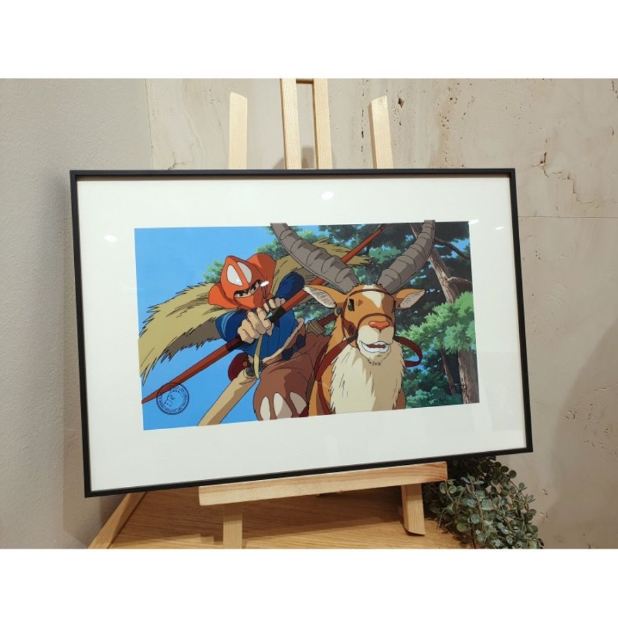 Cel Art - Studio Ghibli | Maison Ghibli Cel Art Ashitaka Goes To Battle - Studio Ghibli