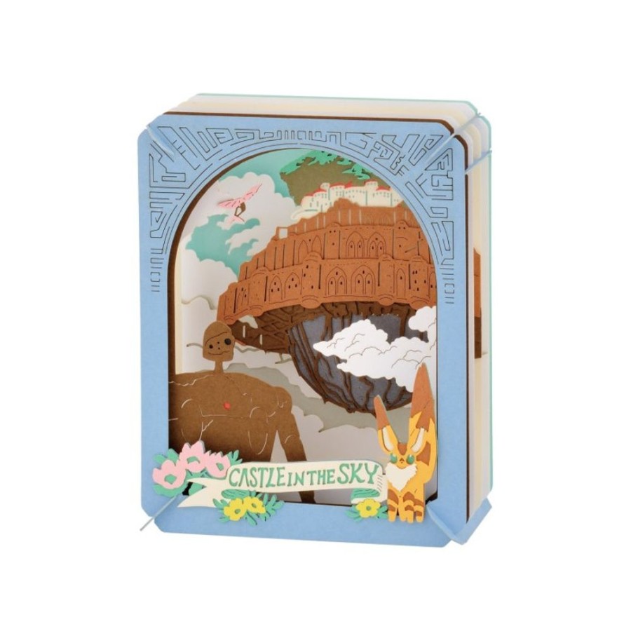 Arts And Crafts | Maison Ghibli Paper Theater Series Behind The Clouds - Castle In The Sky