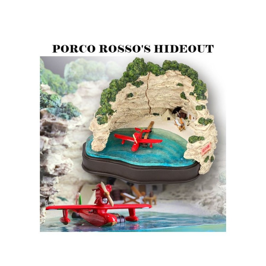 Decoration | Maison Ghibli Diorama Marco'S Hideout - Porco Rosso