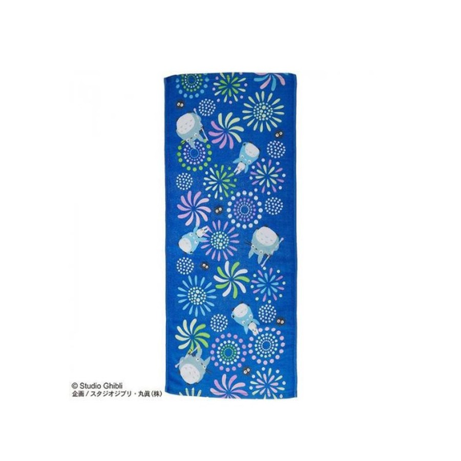 Household Linen | Maison Ghibli Imabari Towel Totoro Fireworks 34X80 Cm - My Neighbor Totoro