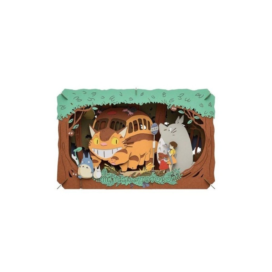 Arts And Crafts | Maison Ghibli Paper Theater Catbus' Arrival - My Neighbour Totoro