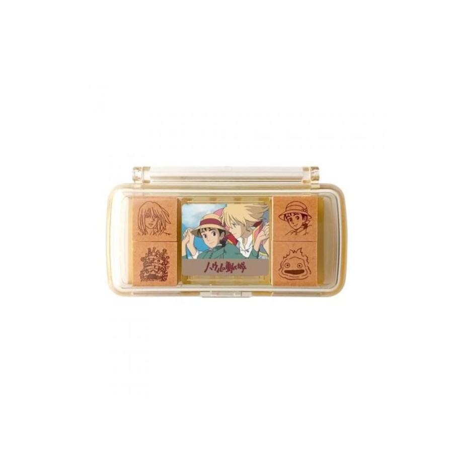 Small Equipment | Maison Ghibli Sophie & Hauru Mini Stamp Set Red - Howl'S Moving Castle