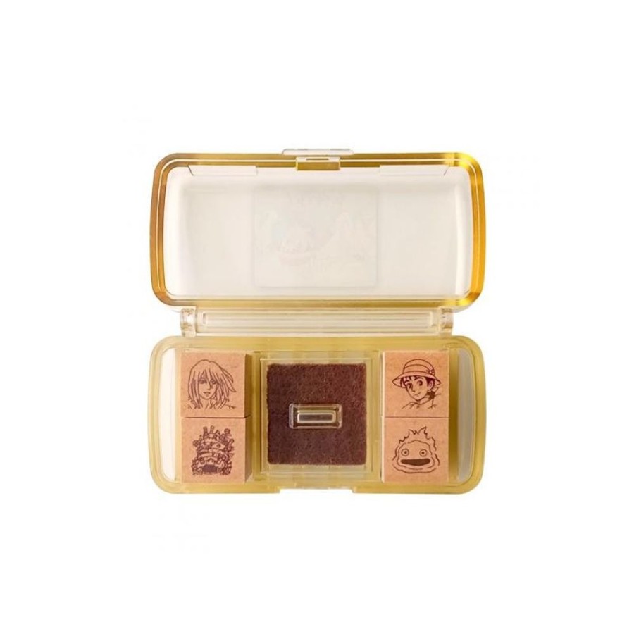 Small Equipment | Maison Ghibli Sophie & Hauru Mini Stamp Set Red - Howl'S Moving Castle