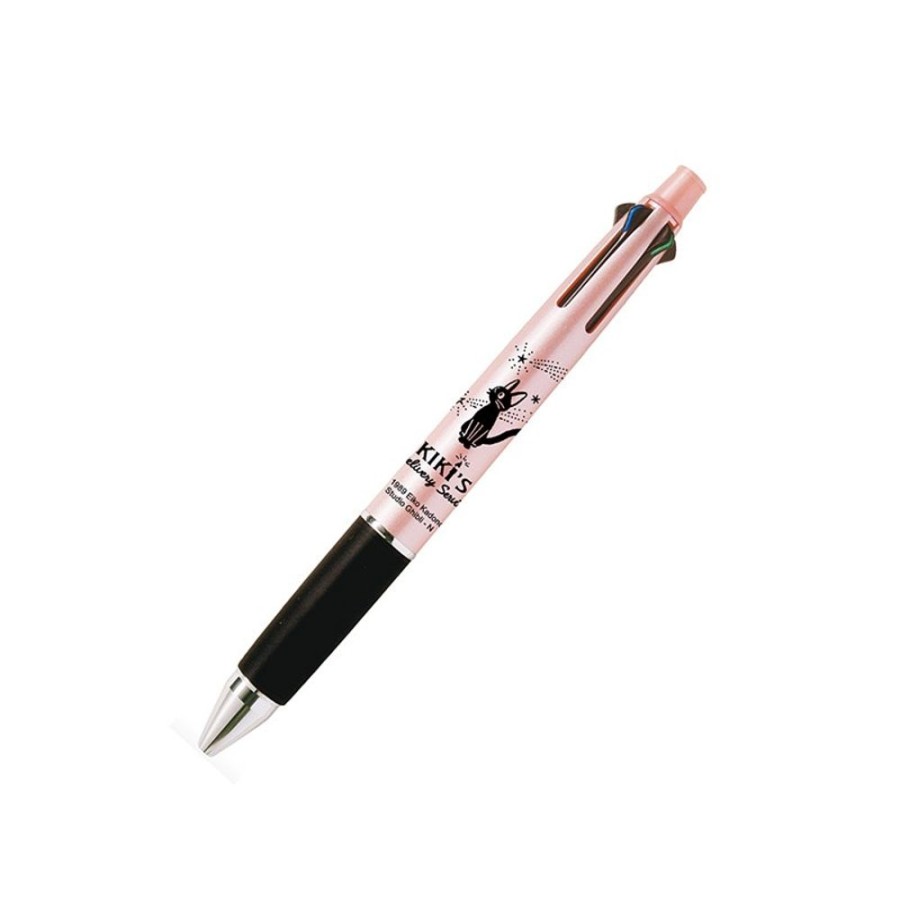 Writing | Maison Ghibli 4 Colours Ballpointpen Pink -Kiki'S Delivery Service