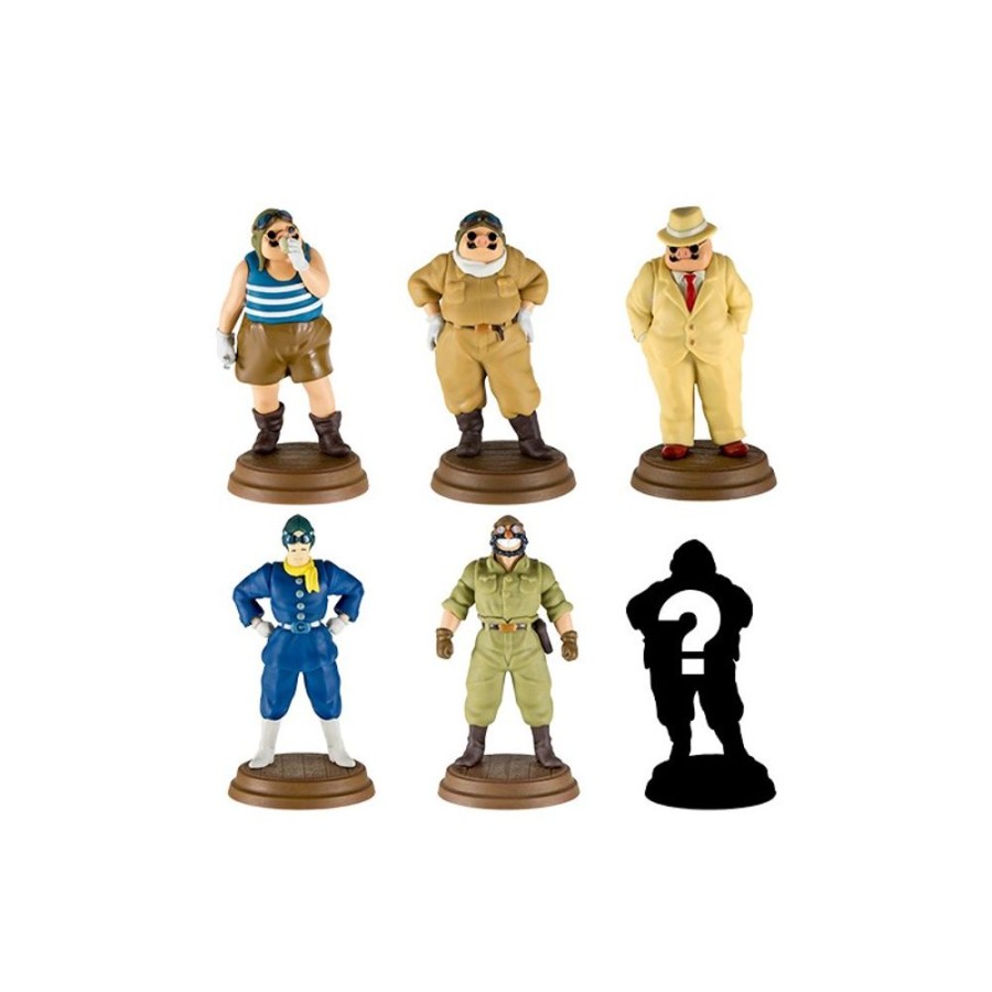 Figurines | Maison Ghibli Collection Marco Assorted 6 Figurines- Porco Rosso