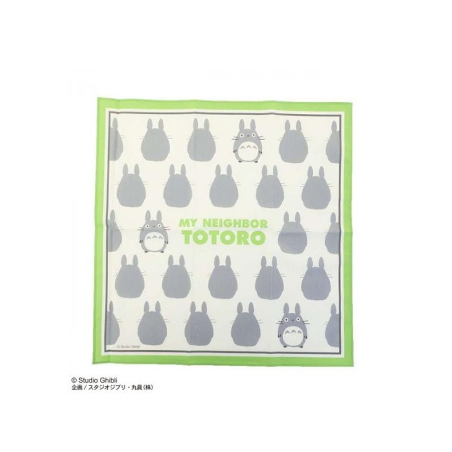 Outfits | Maison Ghibli Handkerchief Big Totoro Silhouette 43 X 43 Cm - My Neighbor Totoro