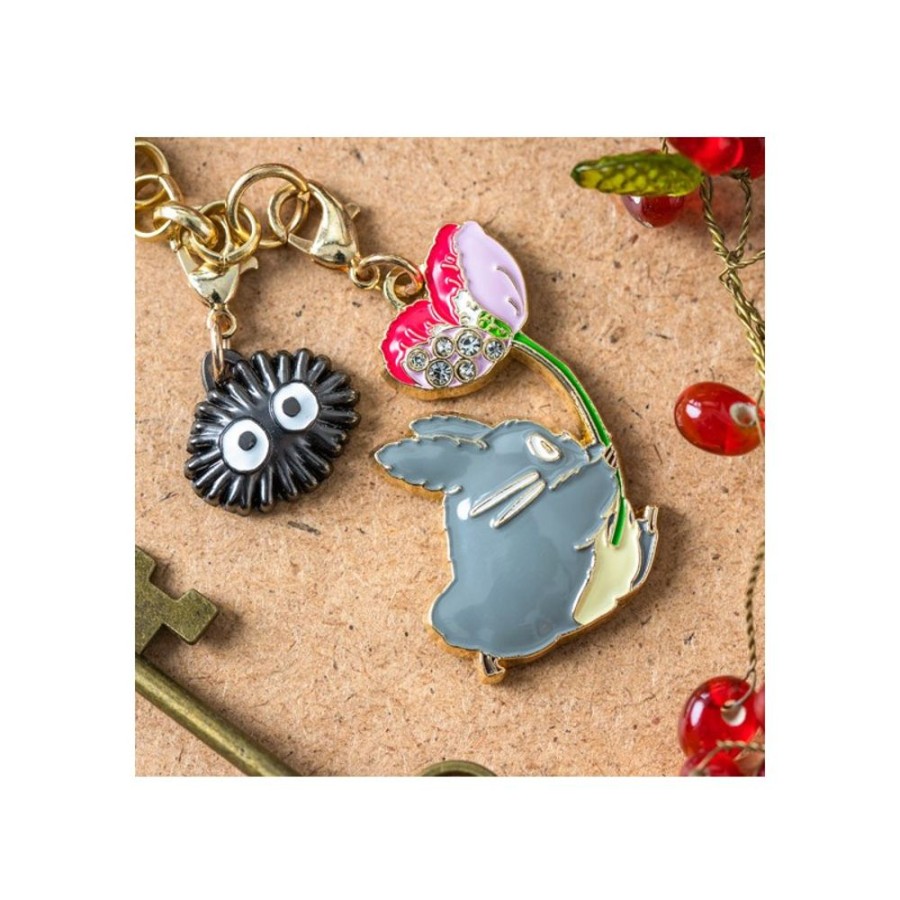 Straps | Maison Ghibli Charm Chain Big Totoro & Flower - My Neighbor Totoro